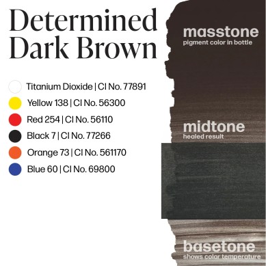 DETERMINED DARK BROWN – PERMA BLEND LUXE 15ML