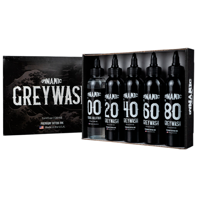 Kit Dynamic Grey Wash  5 x 120 ml