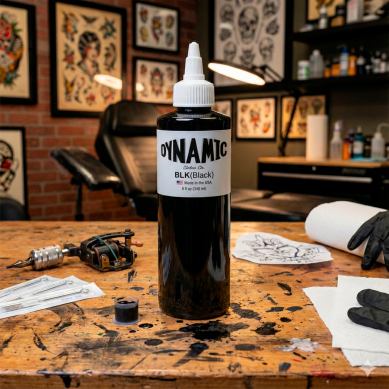 Comprar Tinta Dynamic Black  - Precios Tinta de tatuaje Dynamic Black  // Tinta negra Dynamic ink Cerca de mi.