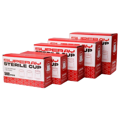 Superay Caps Estériles para la Tinta de Diferentes Medidas
