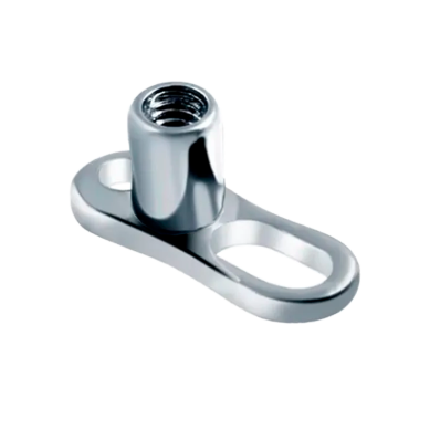 MicroDermal Base Titanio ASTM F136 1.6X2.5mm