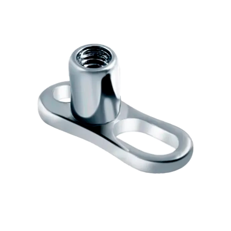 MicroDermal Base Titanio ASTM F136 1.6X2.5mm