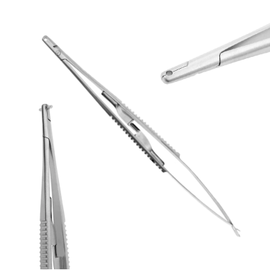 Pinzas de Acero Quirúrgico para Piercings de Labio