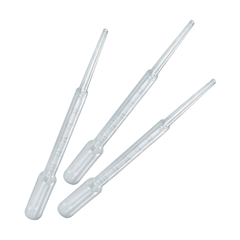 Pipeta de plástico graduada 3 ml - 5uds, 10uds, 25uds