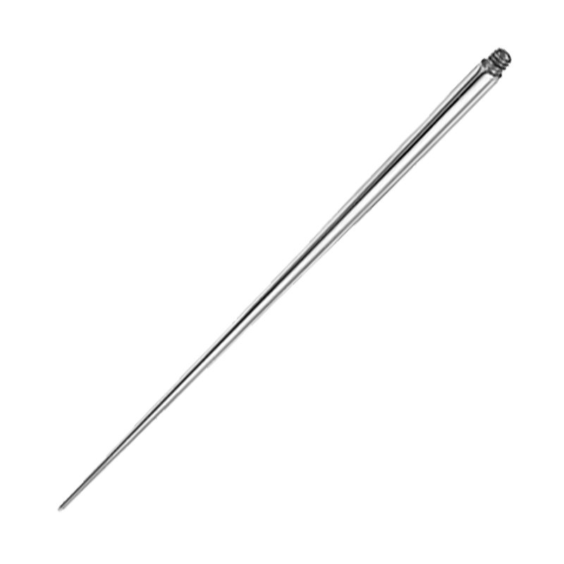 PIN Insertion de titanio ASTM F-136 de diferentes colores para piercings roscado internamente 0.9/1.2mm