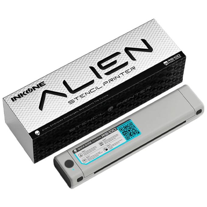 Impresora térmica portátil A4 Inkone RS100 Alien con Bluetooth y USB