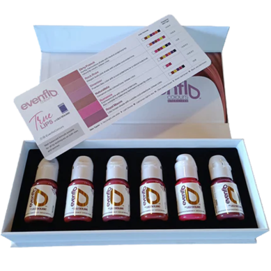 Set Evenflo True Lips by lulu Siciliano 6x15 ml