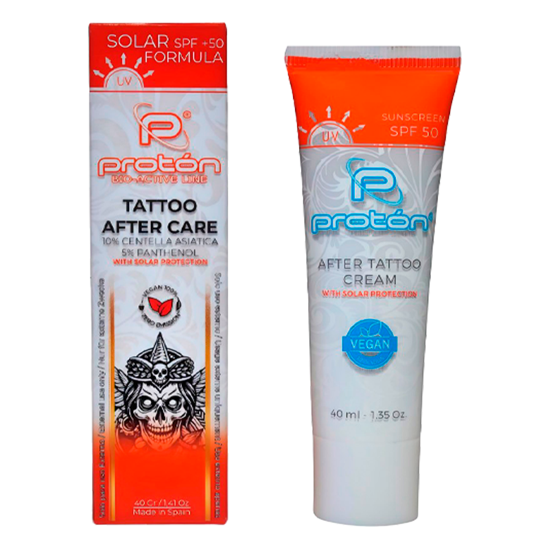 Crema Proton Tattoo Solar After Care SPF +50 40ml