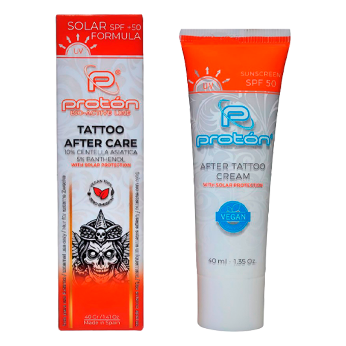 Crema Proton Tattoo Solar After Care SPF +50 40ml