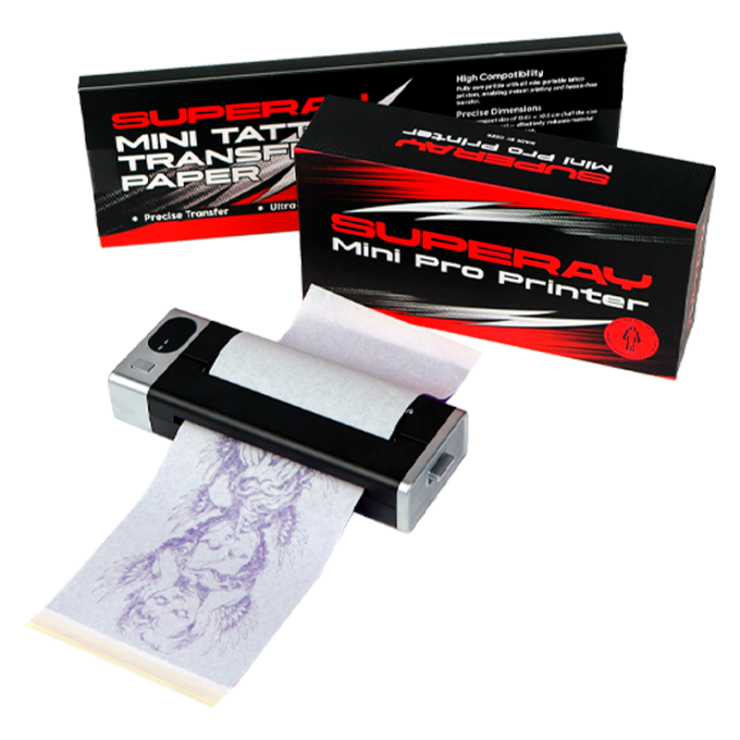 Impresora de Plantillas para Tatuajes Mini Pro Superay de Ozer