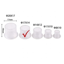 CAPS (L) CON BASE BLANCO 1000 UNIDADES