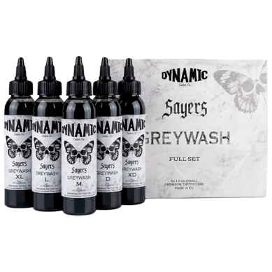 Kit Dynamic Grey Wash - Luke Sayers - 5 x 120 ml