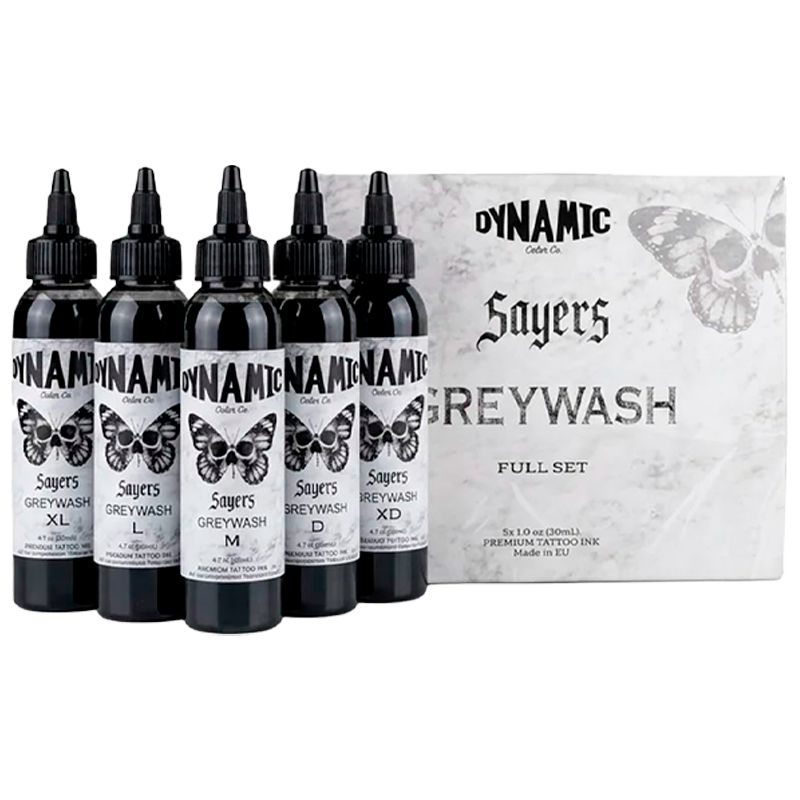 Kit Dynamic Grey Wash - Luke Sayers - 5 x 120 ml