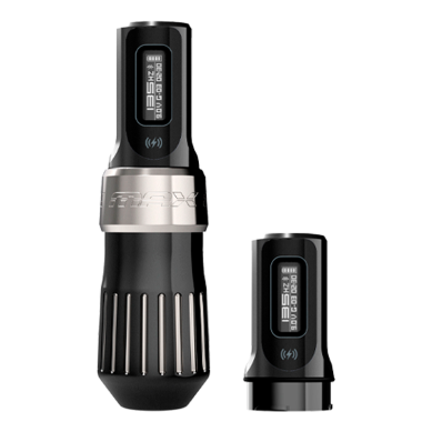 Máquina de tatuar inalámbrica FK Flux Max con 2x PowerBolt II - Darksaber