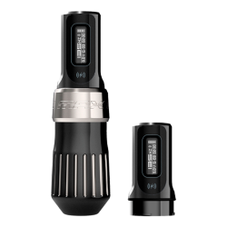 Máquina de tatuar inalámbrica FK Flux Max con 2x PowerBolt II - Darksaber