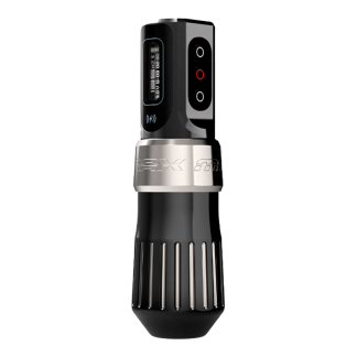 Máquina de tatuar inalámbrica FK Flux Max con 2x PowerBolt II - Darksaber
