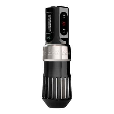 Máquina de tatuar inalámbrica FK Flux Max con 2x PowerBolt II - Darksaber