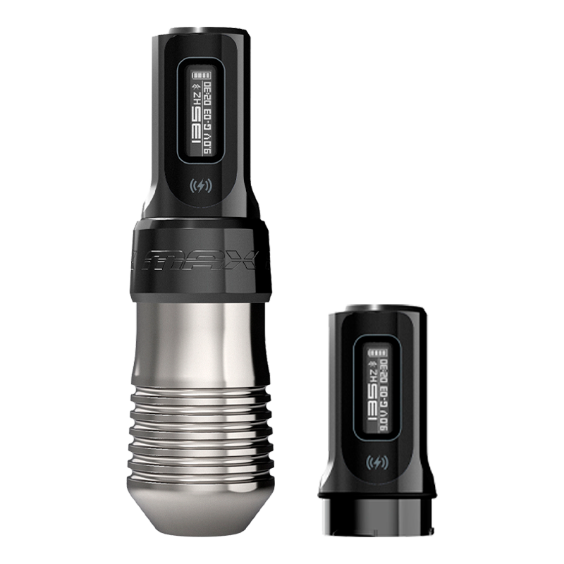 Máquina de tatuar inalámbrica FK Flux Max con 2x PowerBolt II - Lightsaber