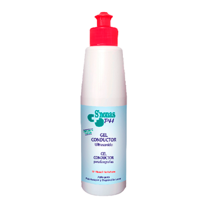 Gel conductor para ultrasonidos / ecografías / depilación láser 250 ML