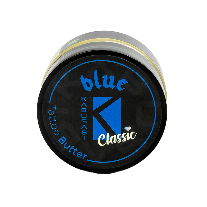 Manteca para tatuajes clásica azul Kabusabi - 120 ml