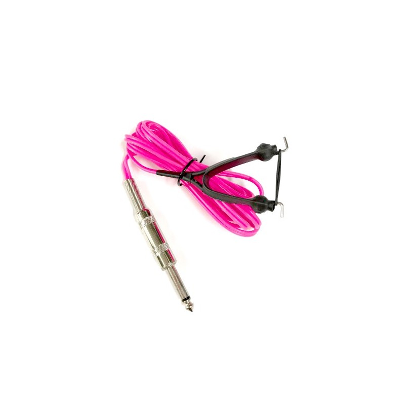 Cable Clipcord gel silicona Rosa