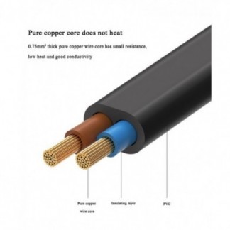 Cable de alimentación  de alta calidad 1,5M