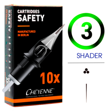 3RS 0.25MM Cartuchos Shader Cheyenne-20 UDS