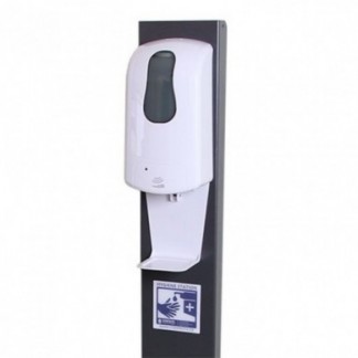 Estación de Higiene Dispensador Sensor 1000 ml + Incluye Caramba Desinfección de Manos 1000 ml