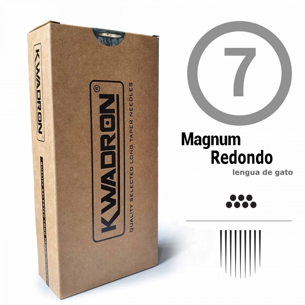 Comprar AGUJAS DE TATUAJE KWADRON 0.30MM SEM - SOFT EDGE MAGNUM (round  magnum) 